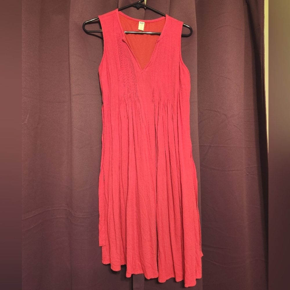 Old Navy Maternity hot pink dress size small